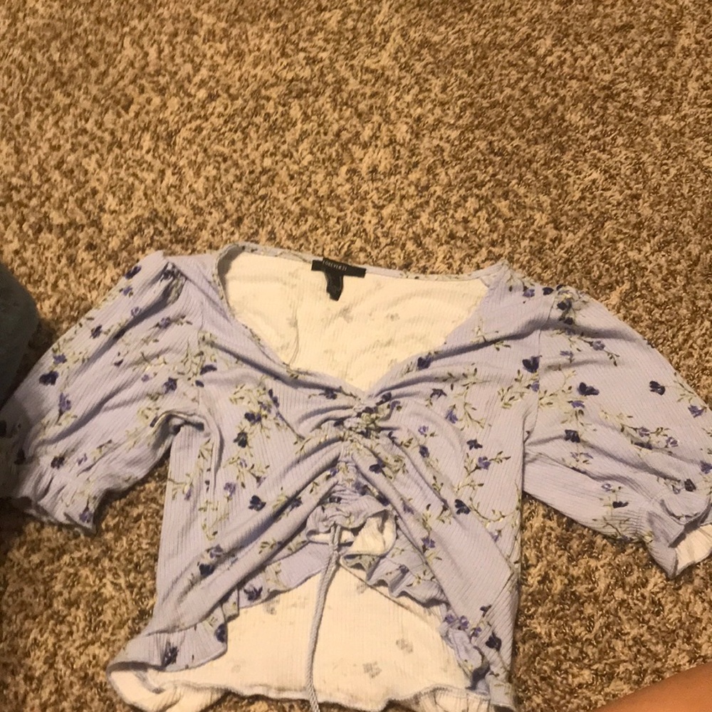 Forever 21 cropped shirt